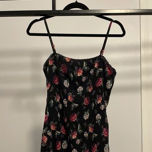 Floral slip dress